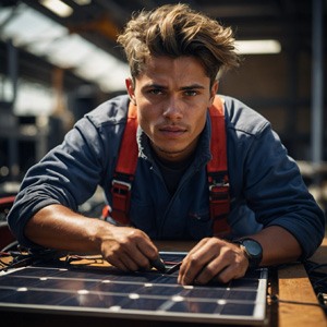 trainee solar panel mechanic